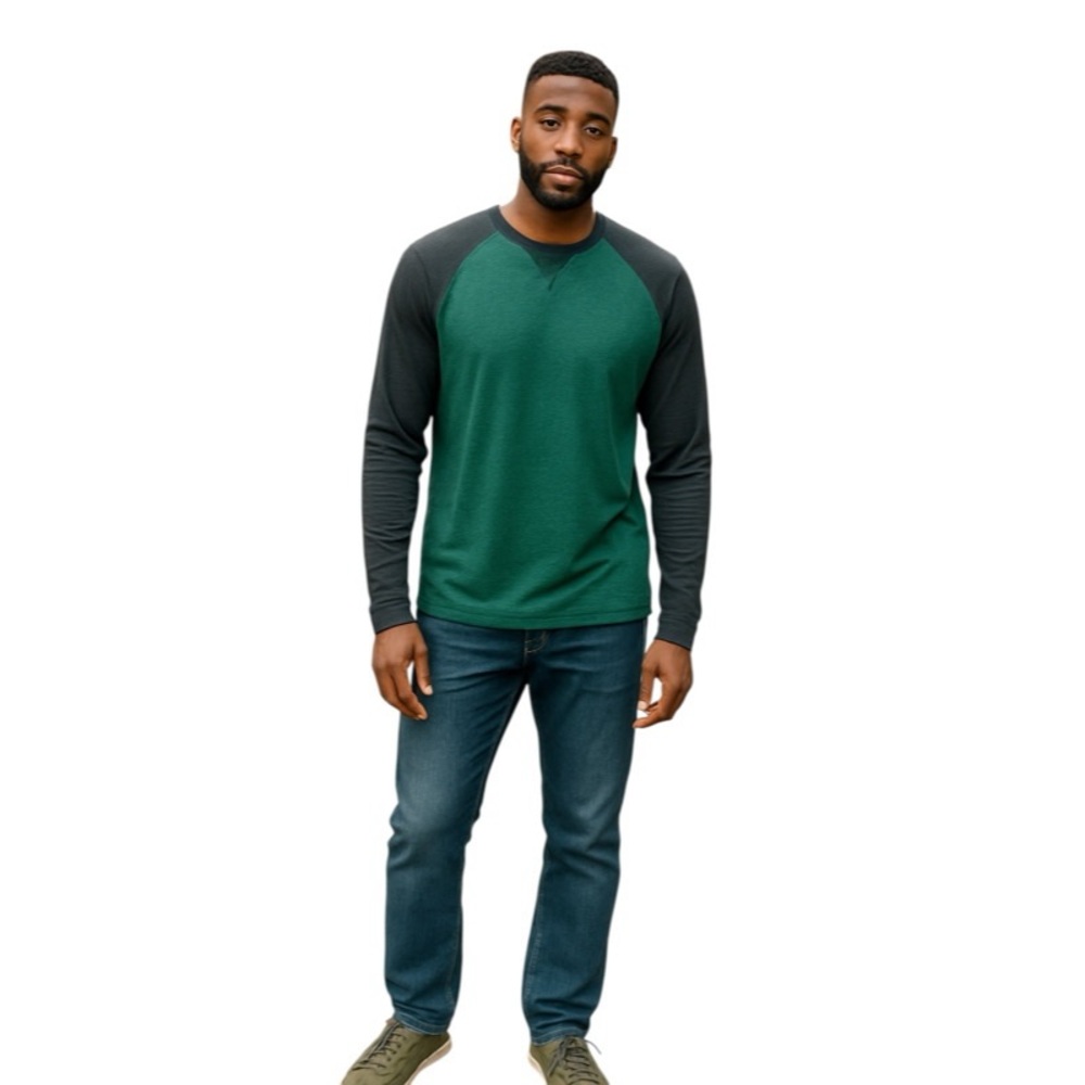 ORVIS Classic Collection Long Sleeve Crew Neck Shirt